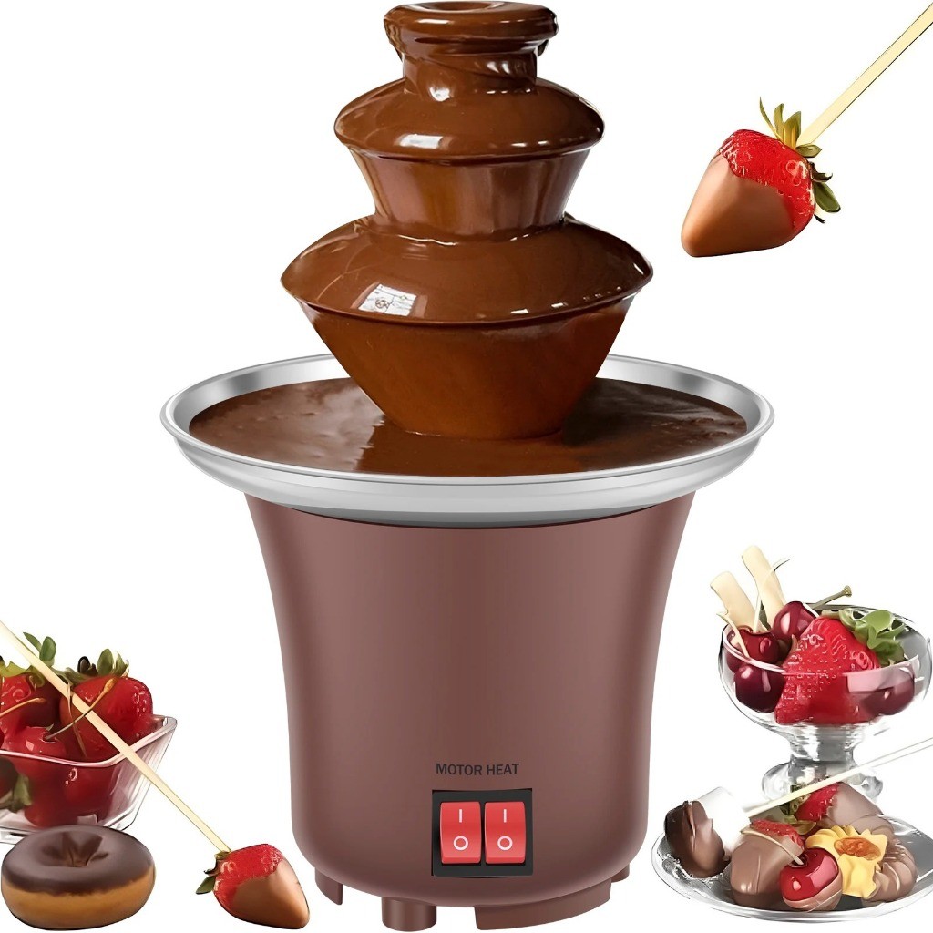 Fonte de Chocolate Panela de Fondue Mini Cascata E