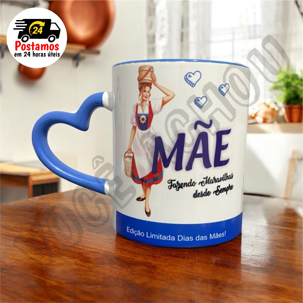 Caneca Dia das Mães Personalizada Mãe Edição L
