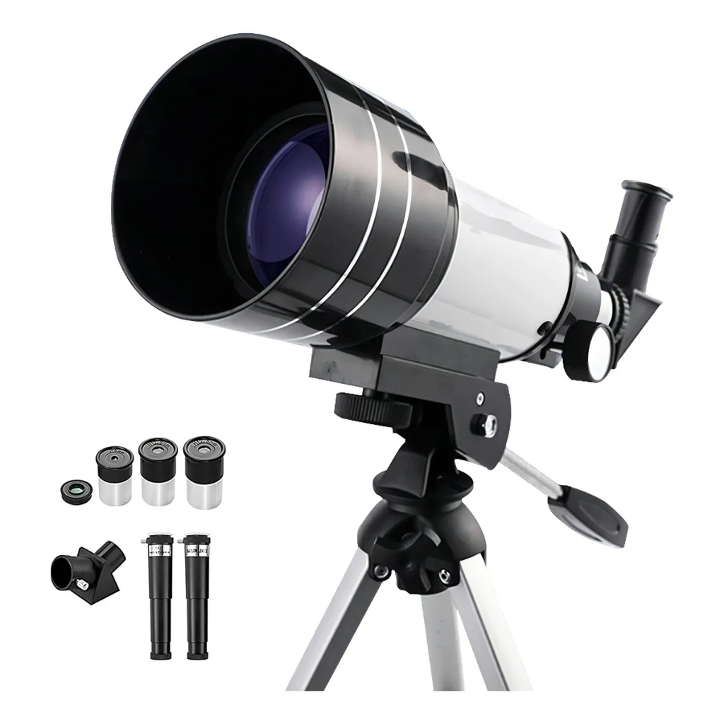 Telescópio Astronômico Refrator F30070M 70mm  Co