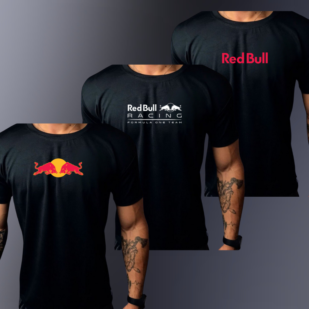 Kit Com 3  Camisa Dry FIT Masculino MIX RED-BLL Ca