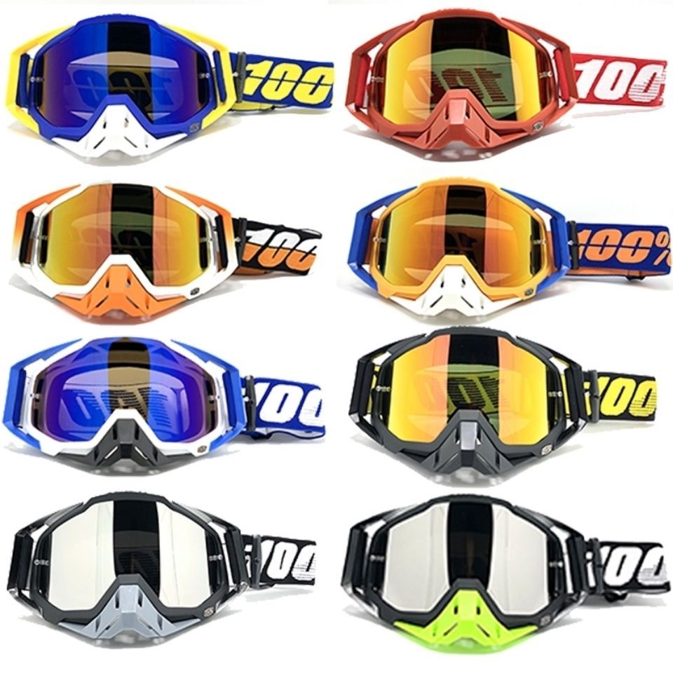 100% 336 óculos de motocross UV400 masculino ócu
