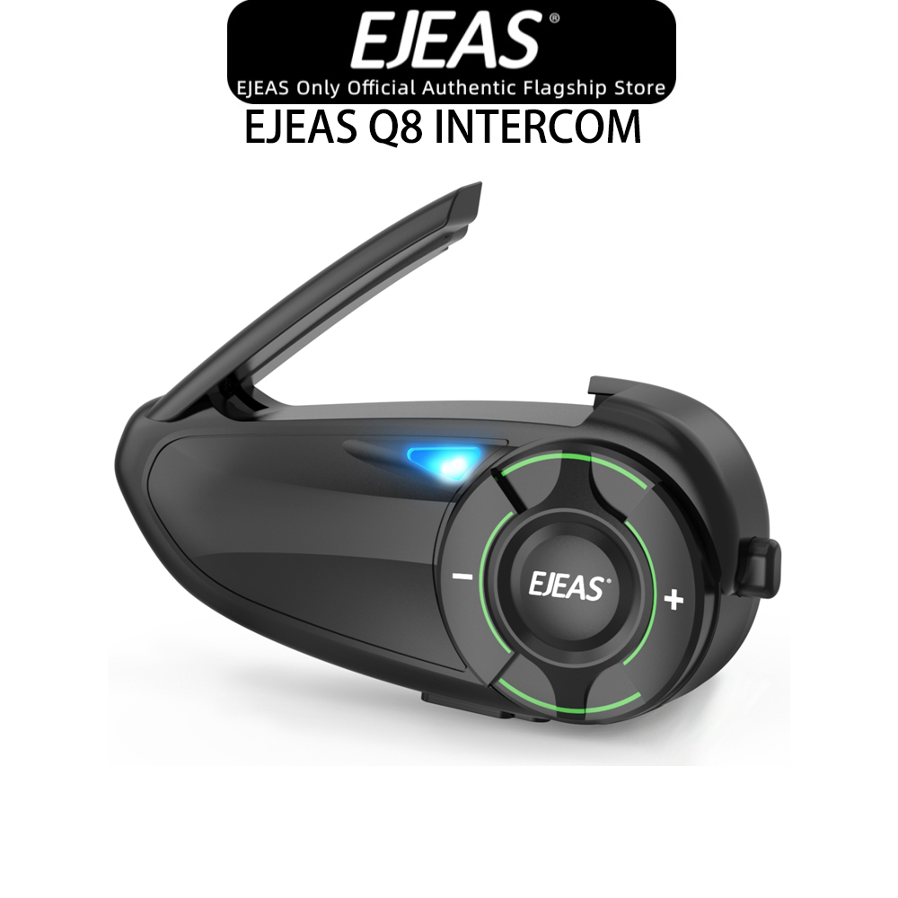 EJEAS Q8 Motocicleta Capacete Sem Fio Bluetooth Q8