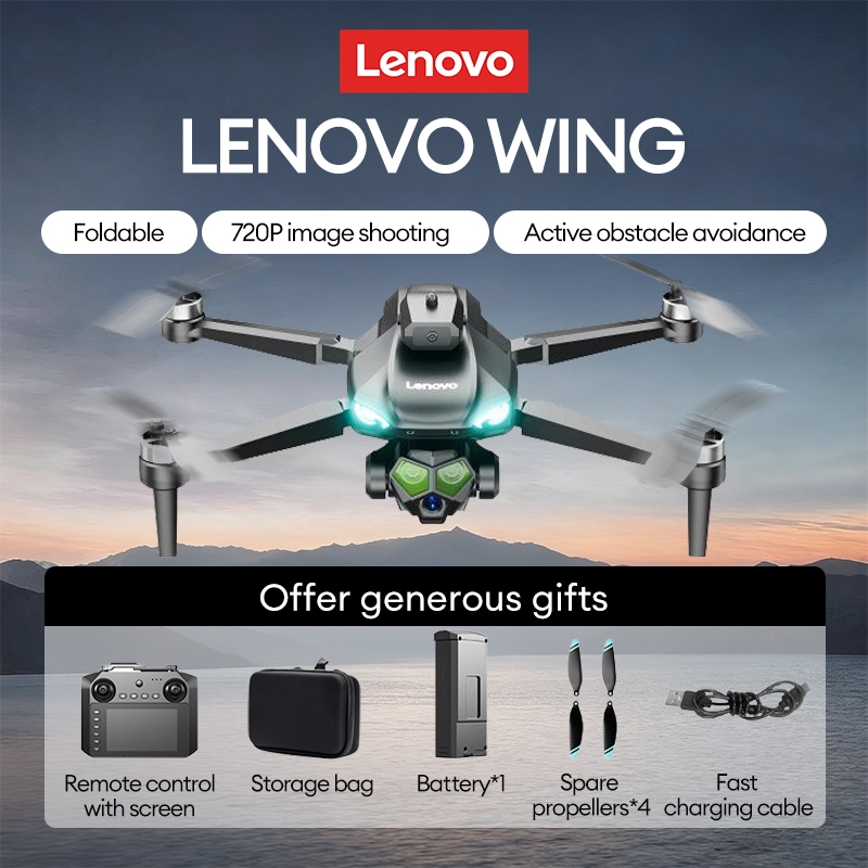 LENOVO WING drone Dobrável Com Um Clique Transmis