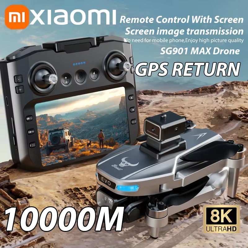 Xiaomi SG901 MAX GPS Drone Profissional 8K Aéreo 