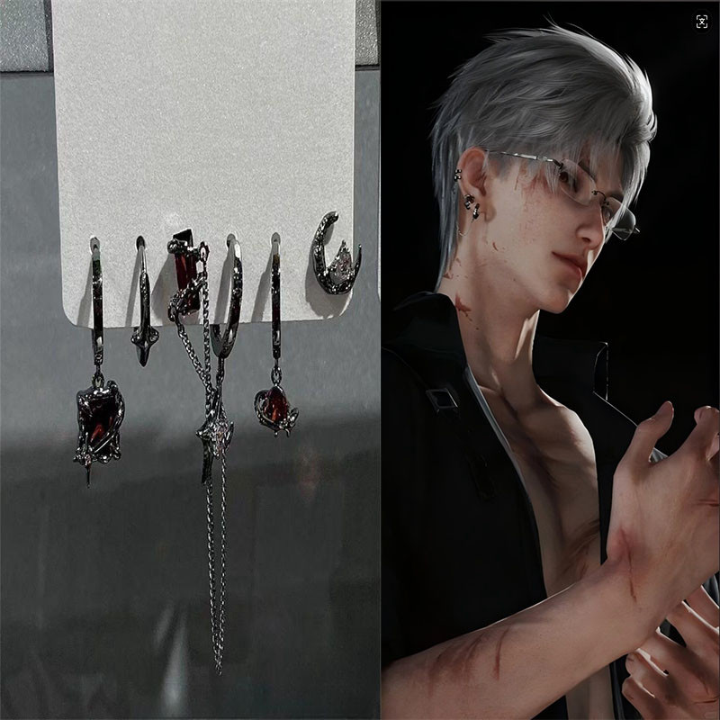 6 Pçs Jogo Amor E Espaço Profundo Sylus Corvo Co