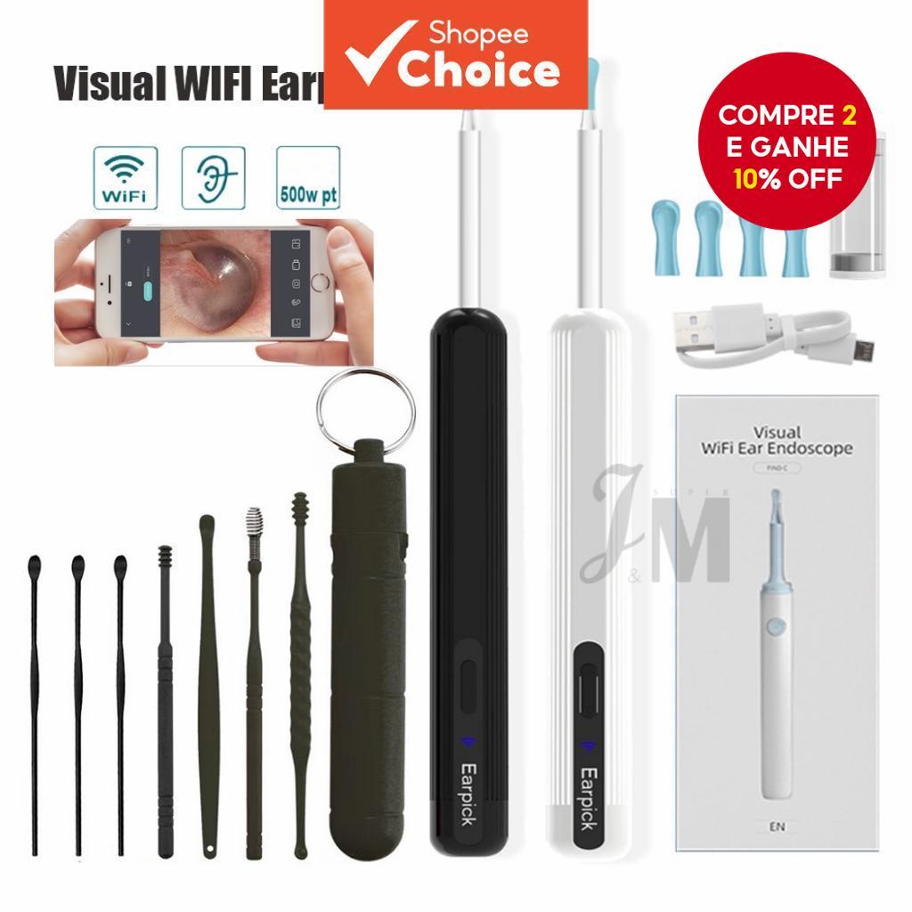Kit De Limpeza De Ouvido Inteligente Sem Fio Para 