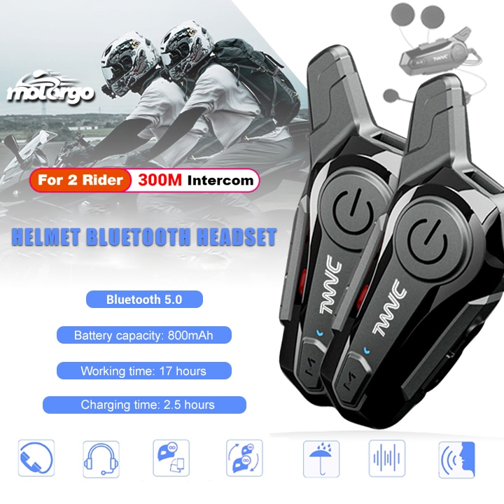 1/2Pcs Fone De Ouvido Intercomunicador De Motocicl