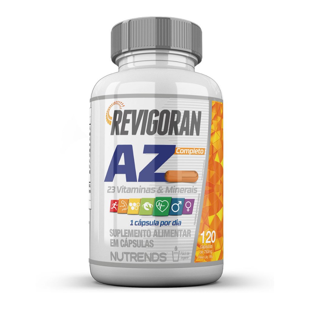 Multivitamínico Revigoran A-Z – 120 Cápsul