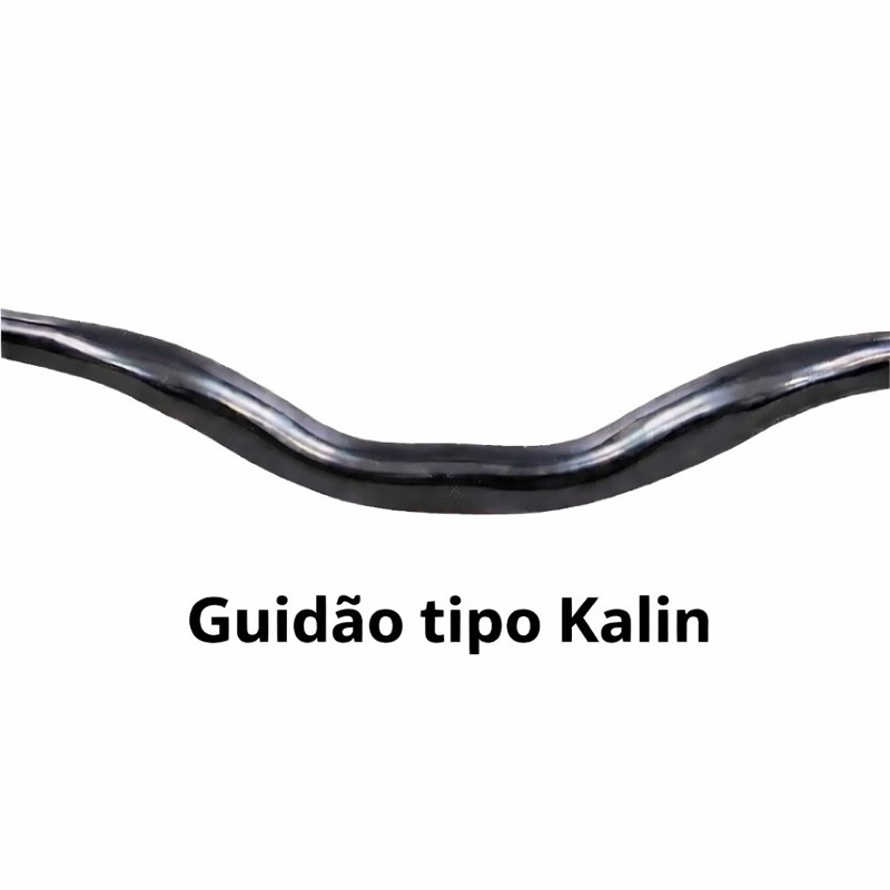 GUIDÃO VOADOR – Aço Preto 680mm x 31.8mm  