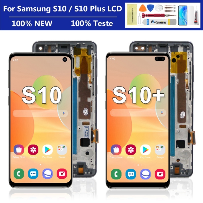 Para Samsung Galaxy S10 S10 + G975F G770 G975U G97