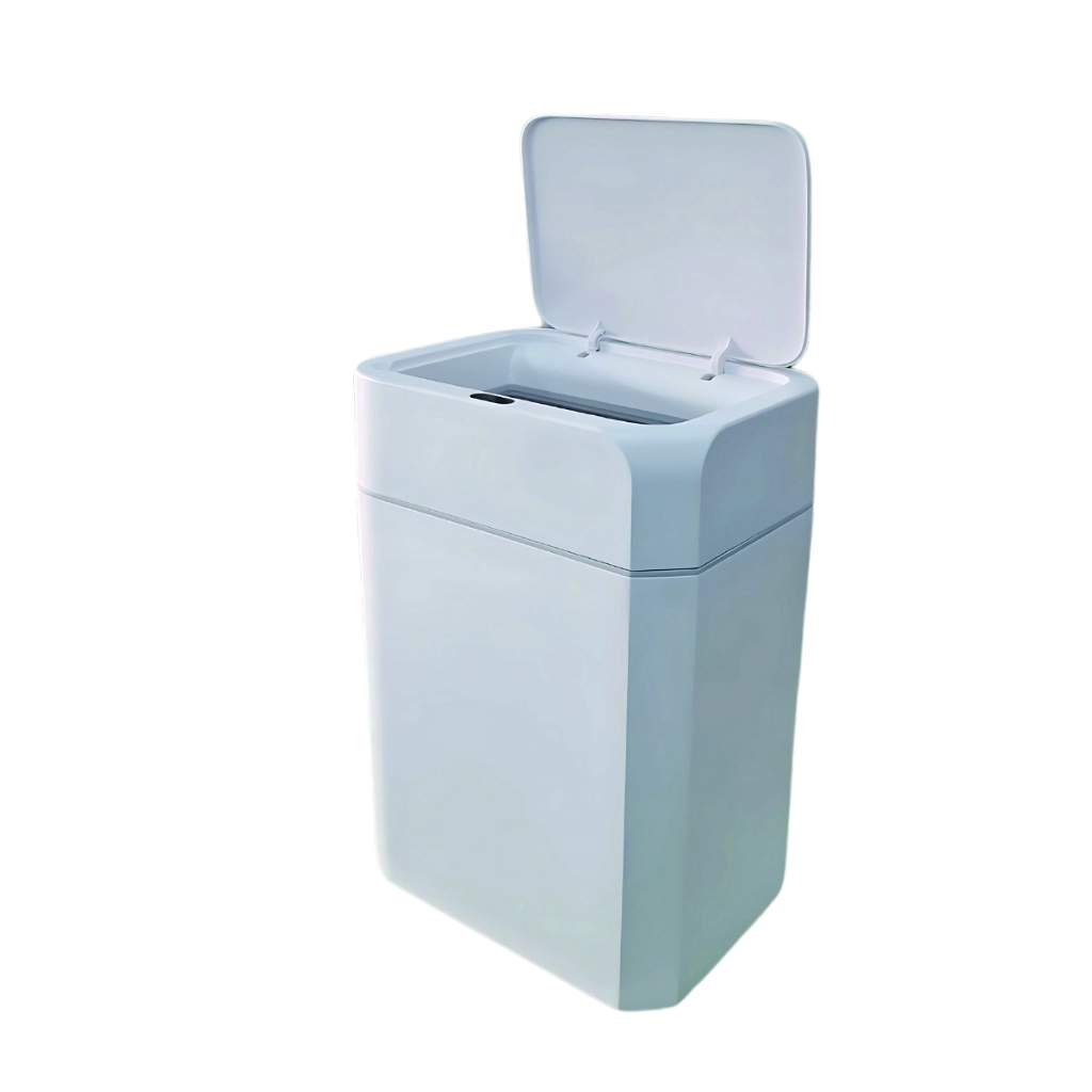Lixeira com Sensor Automática Branca / Preta NKF 