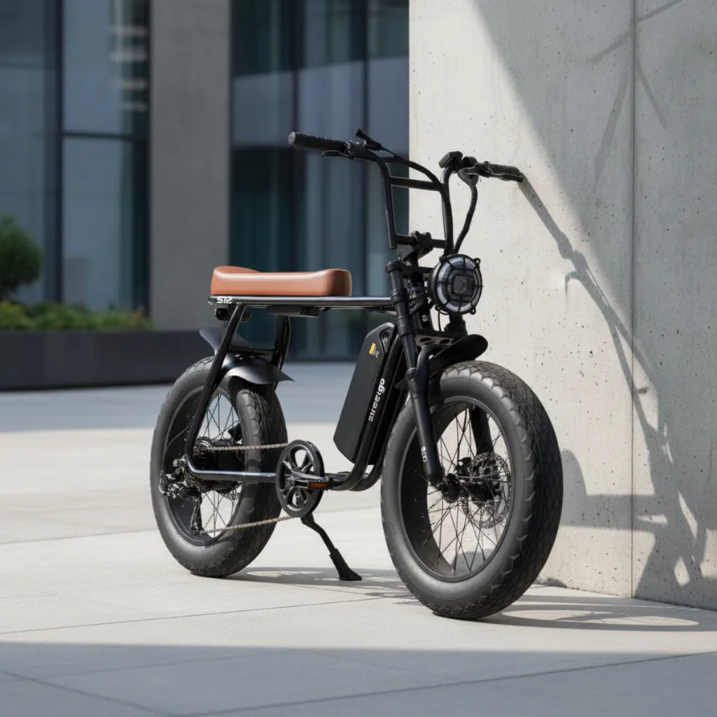 BICICLETA ELÉTRICA STREETGO S12 750W 48V FAT BIKE