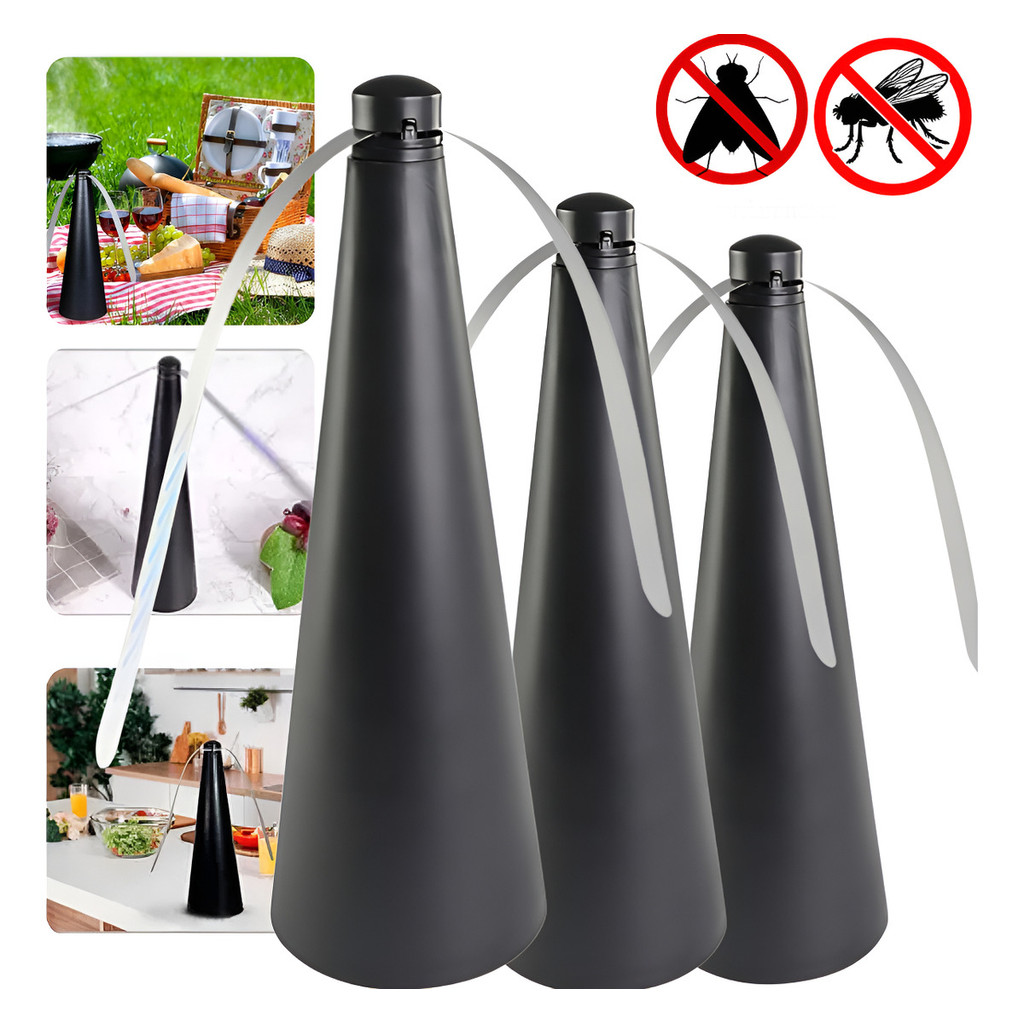 3un Ventilador Mosquito Espanta Mosca Armadilha Co