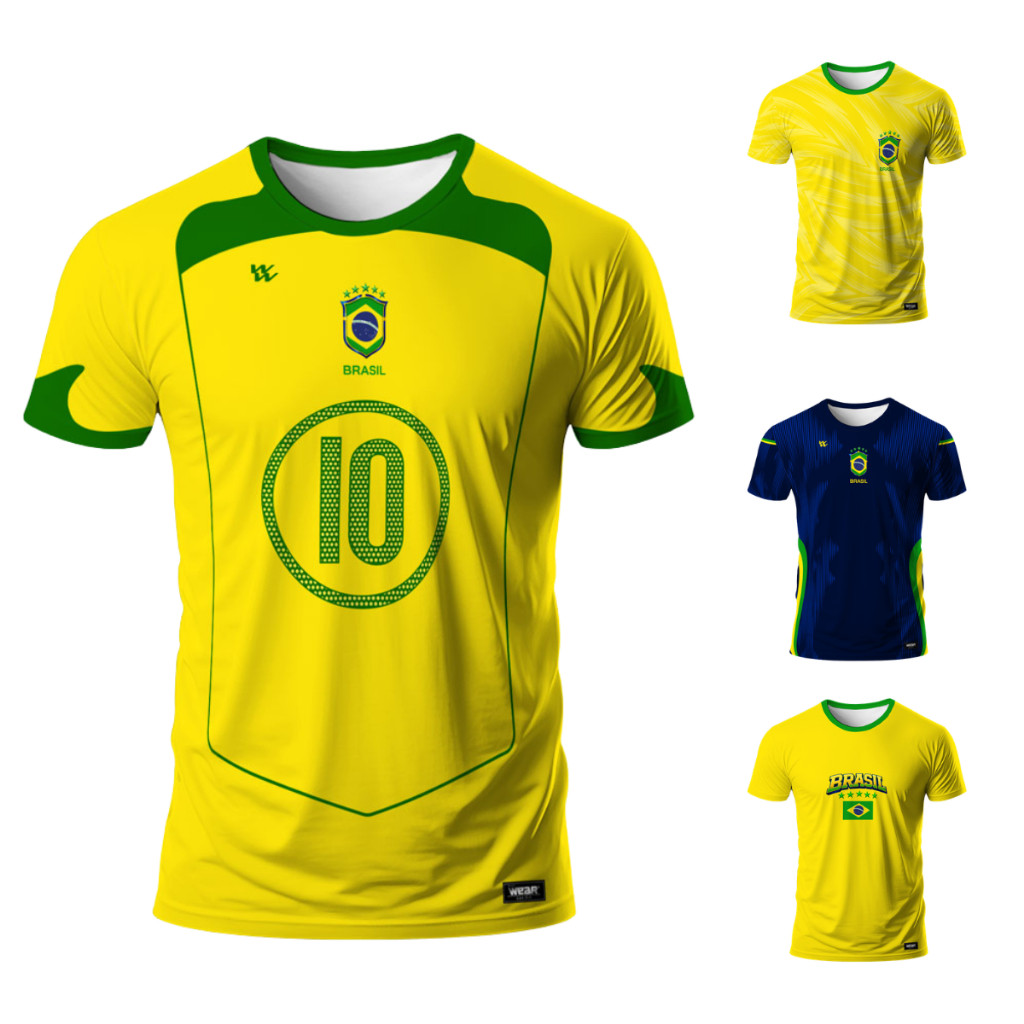 Camiseta Brasil Seleção Brasileira Copa do Mundo