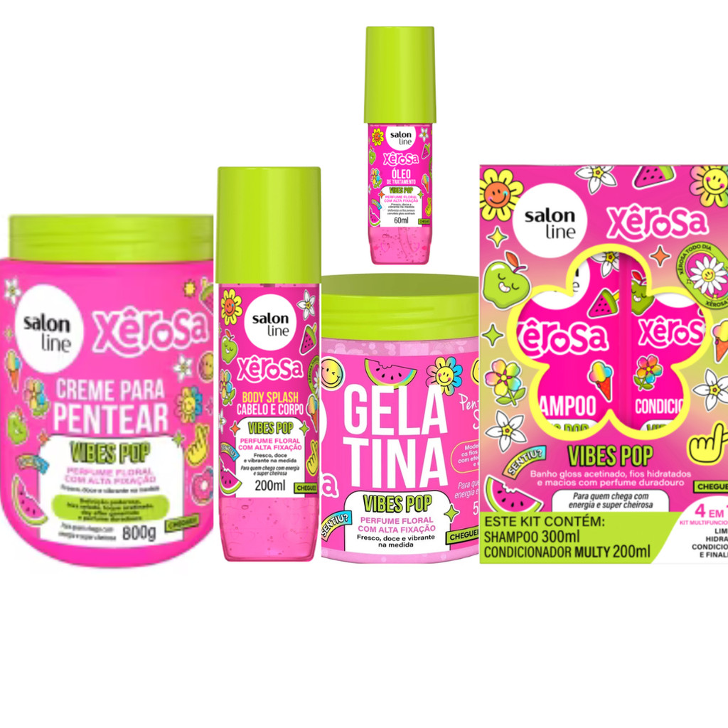 Linha Xêrosa Vibes Pop Salon Line – Escolha