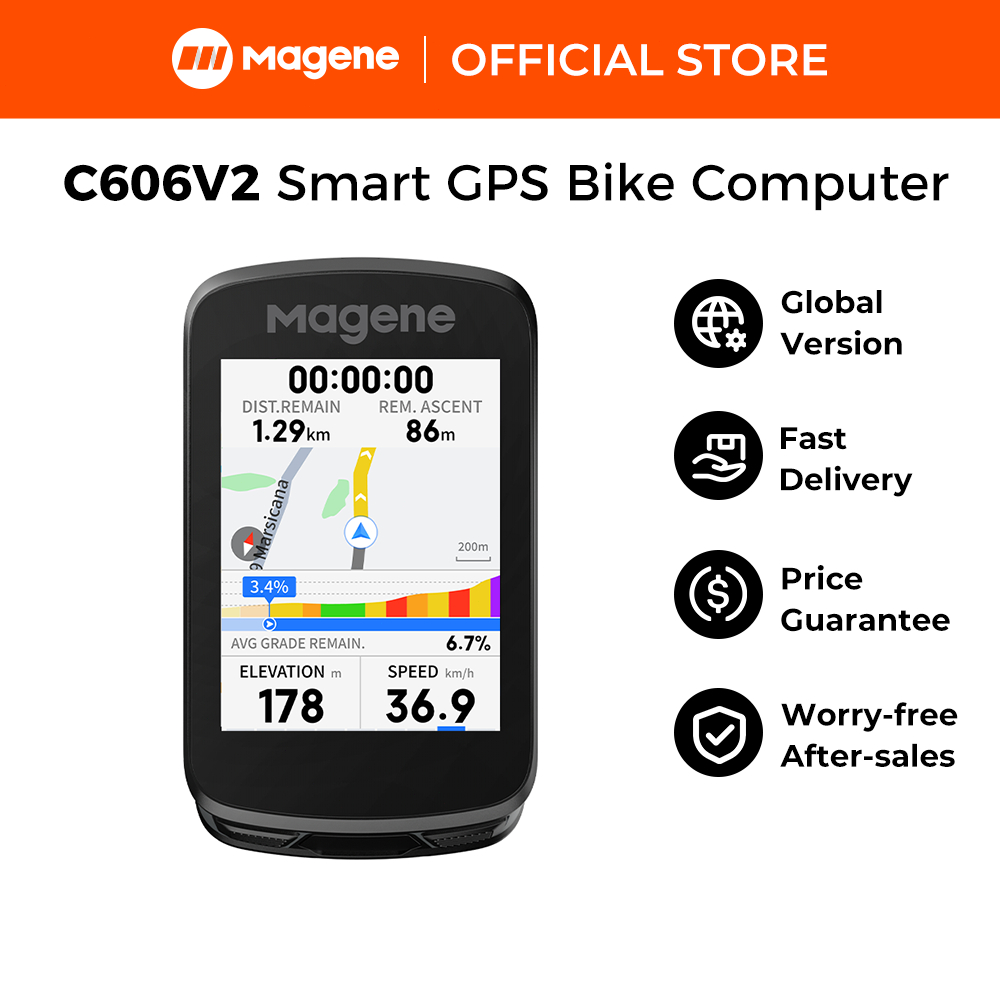 Magene C606 V2 Smart GPS Bike Computer Multi-Scen�