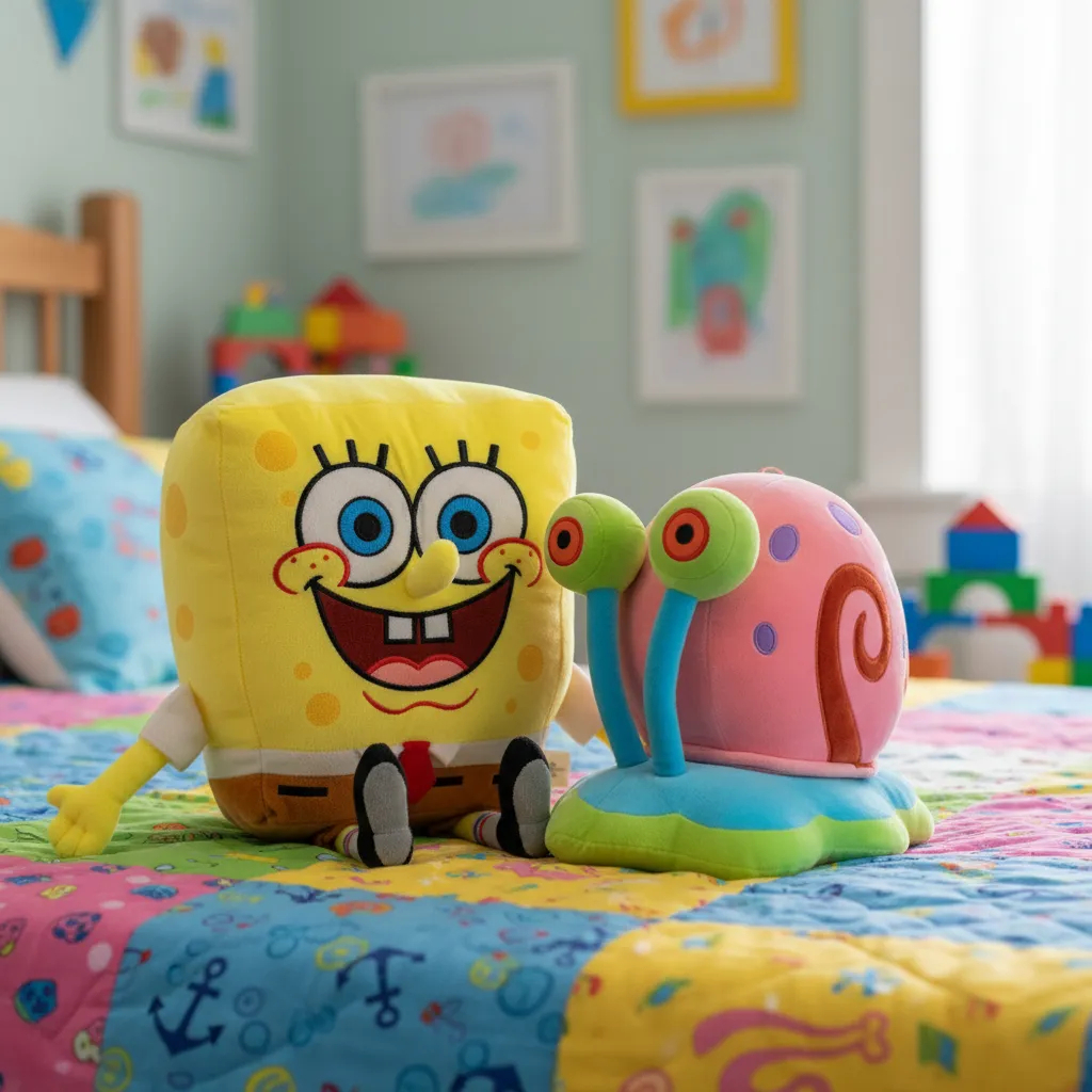 Boneco Pelúcia Bob Esponja Grande 30 cm Imperdív
