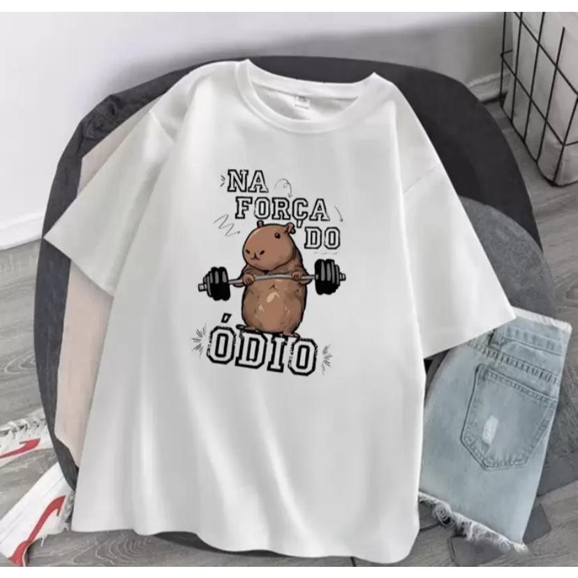 Blusa Camiseta Na Força do Ódio Capirava 100% Al