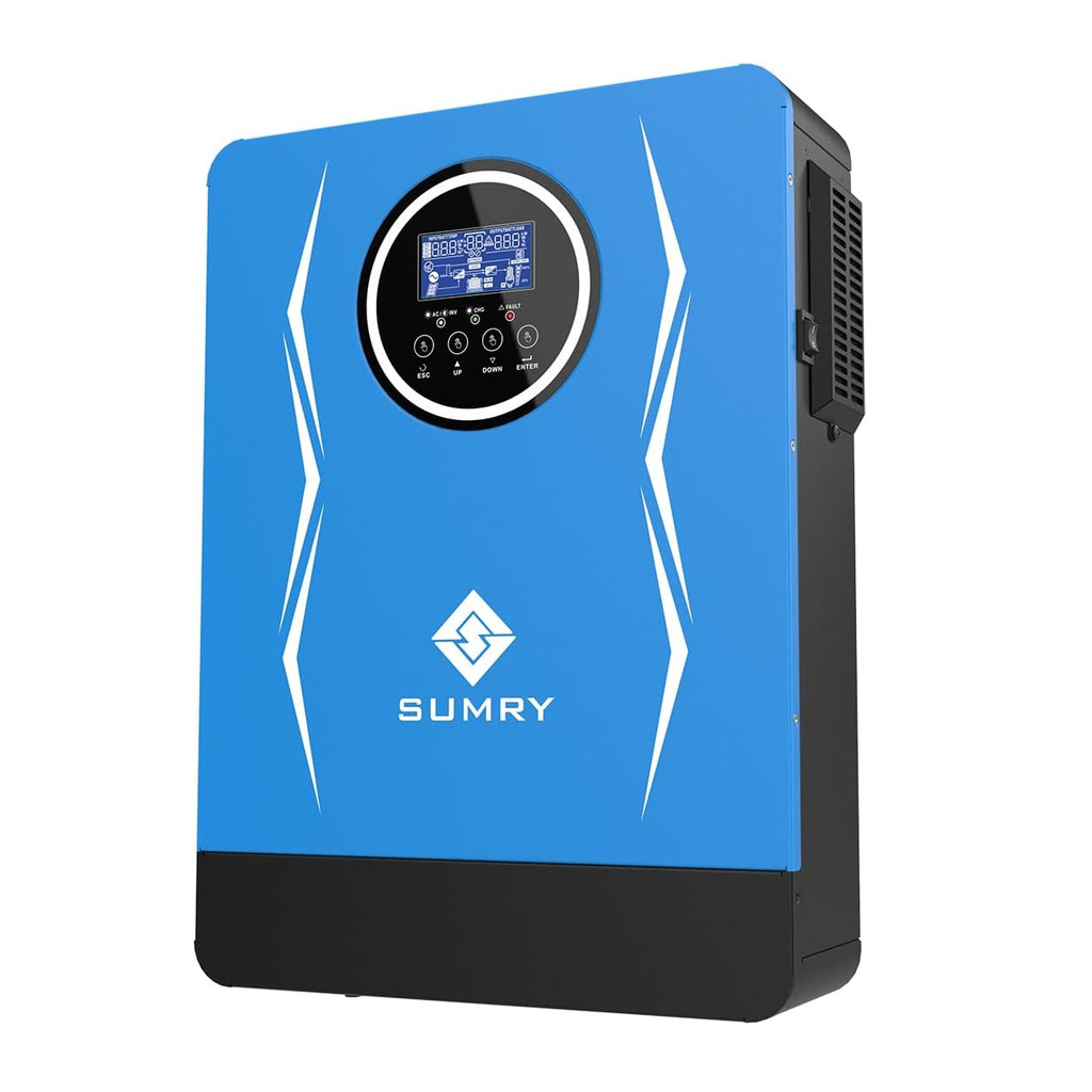 100A MPPT 6200W Inversor híbrido Sumry on e off g
