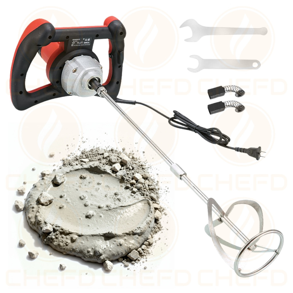 Misturador eletrico 1300W 110V 220V argamassa tint