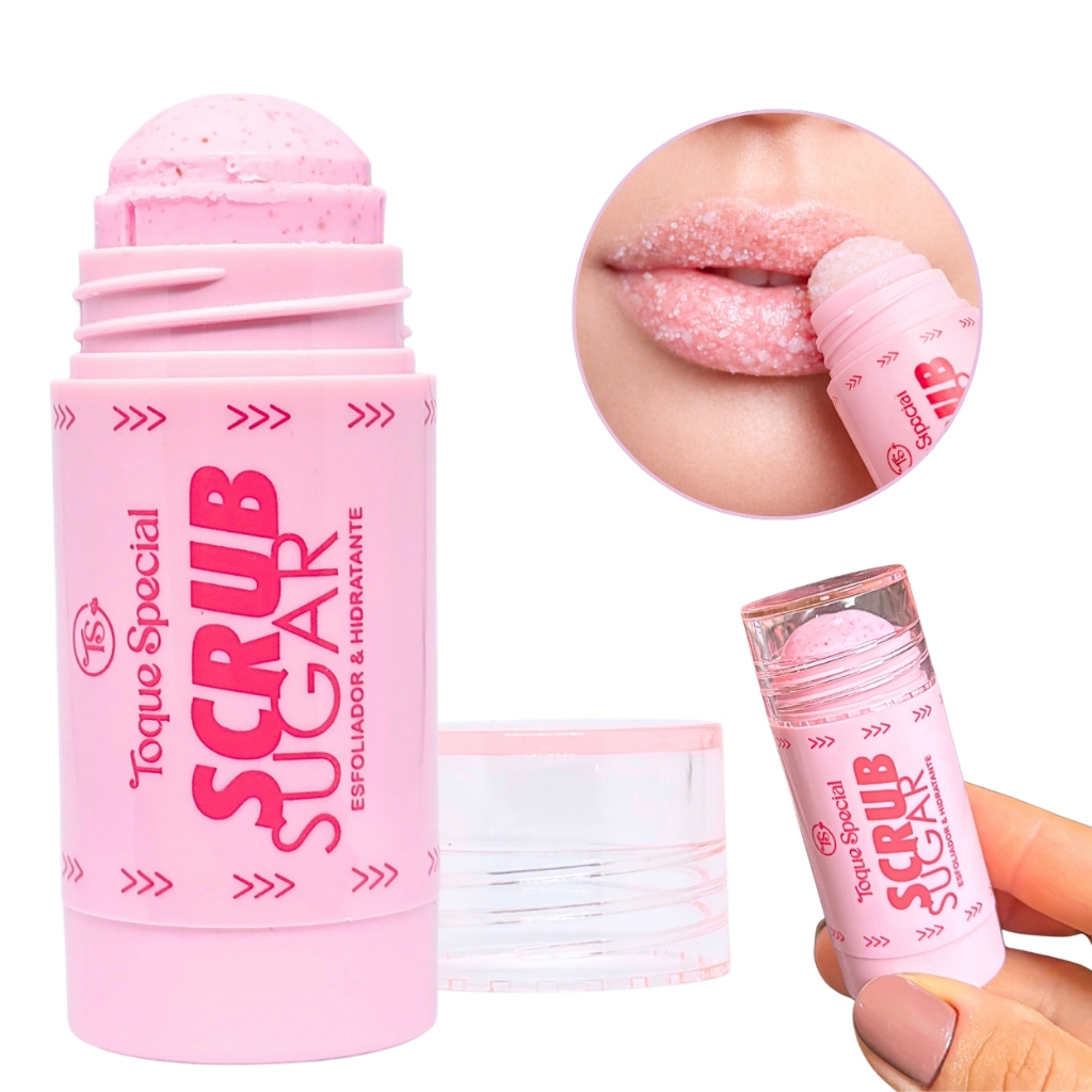Esfoliante Labial Scrub Stick Bastão Esfoliação