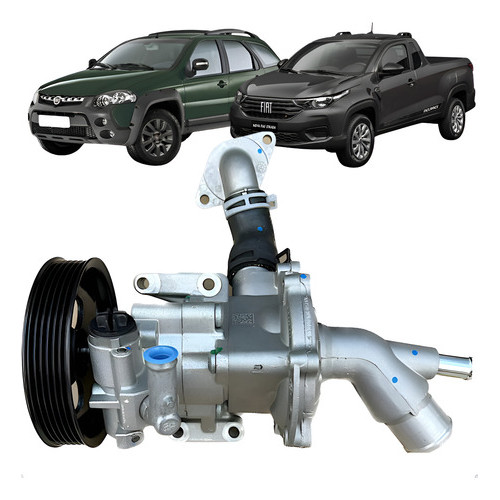 Bomba Direção Hidráulica + Bomba Dagua Etorq 1.