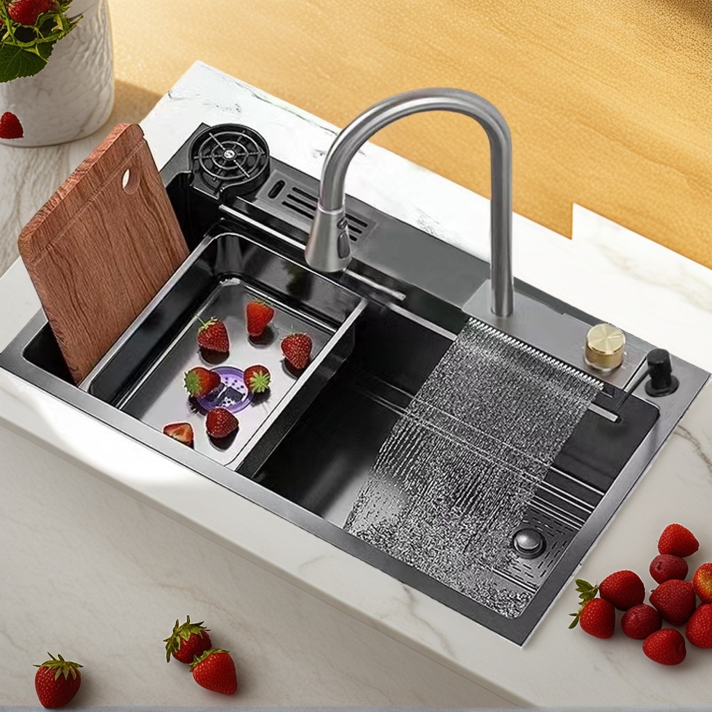 Cuba Gourmet Premium Cascata Lavador Copos Torneir