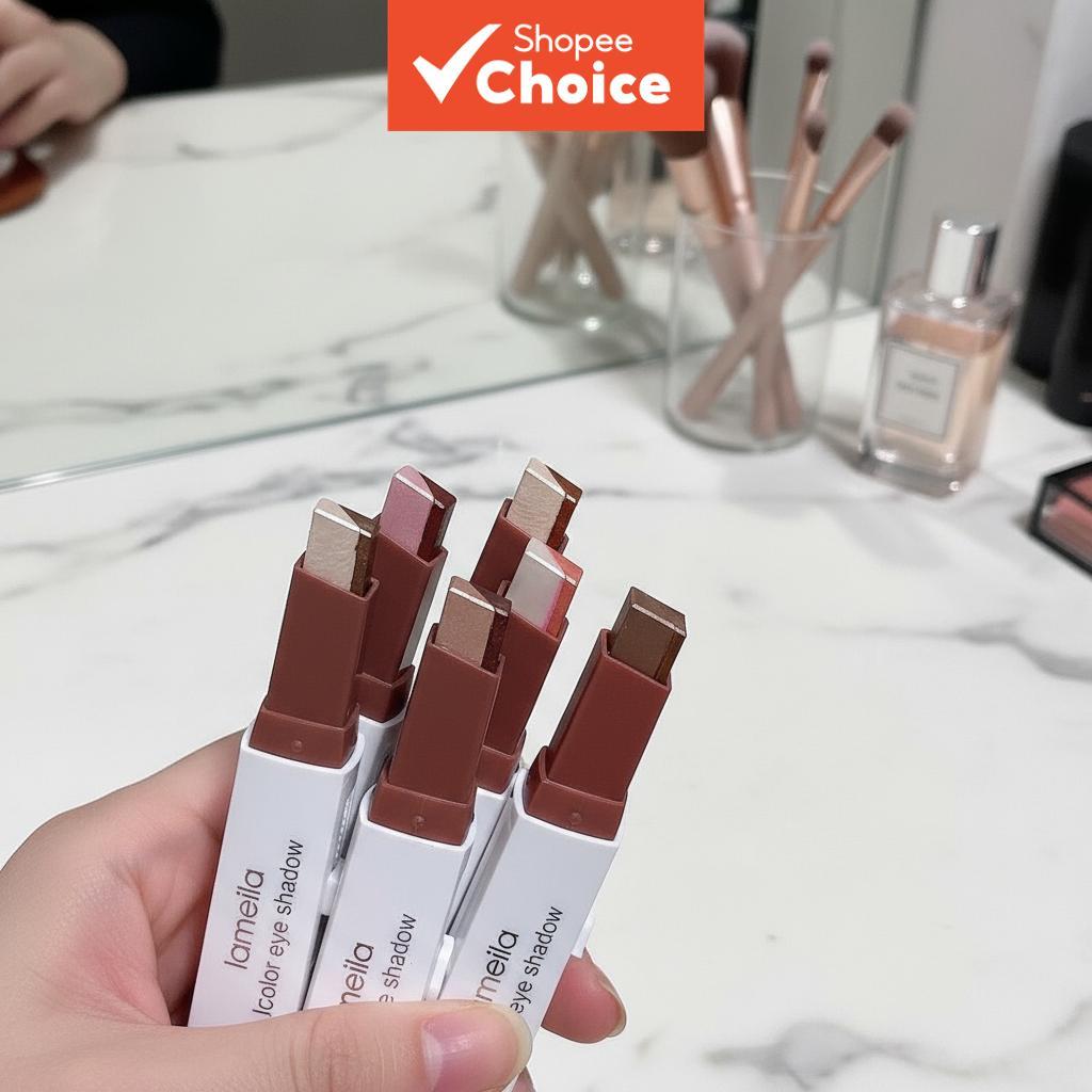 Lápis de Sombra de Duas Cores à Prova dÁgua 