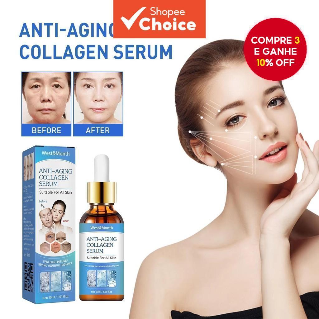 Sérum Clareador Antienvelhecimento para Rugas e L