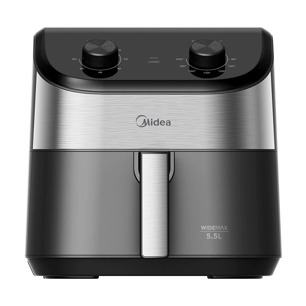 Fritadeira Air Fryer 5,5l Widemax Com Interior De 