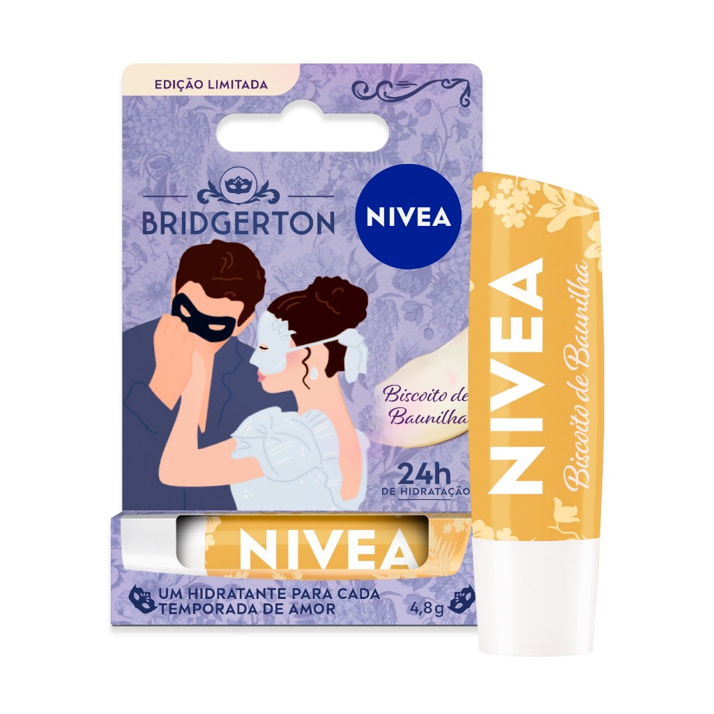 NIVEA Hidratante Labial Biscoito de Baunilha Ediç