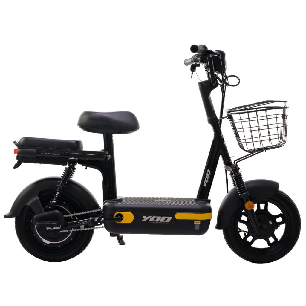 Bicicleta Elétrica Yoo Y-200 aro 14 Scooter 350w 