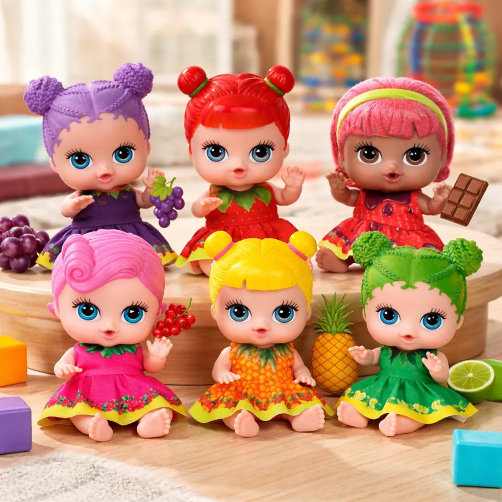 Boneca Cotiplás Coleção Frutinhas Com Cheirinho