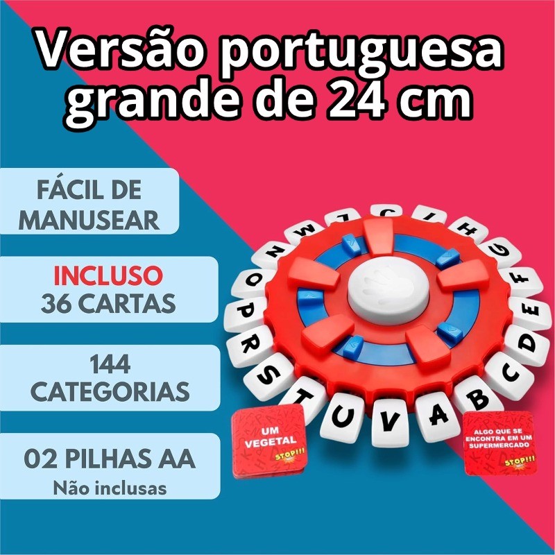 Versão em Português Jogo de Palavras Tapple R