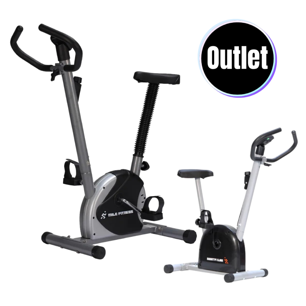 Outlet: Bicicleta Ergométrica Mile Fitness com Mo