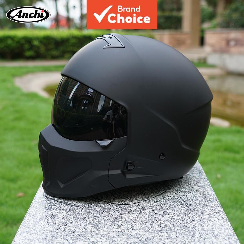 Capacete De Motocicleta Retrô Leve , Equipamento 
