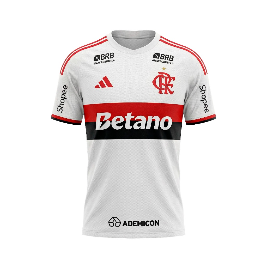 Manto Flamengo OF2 Masculina Adidas 2026 – C