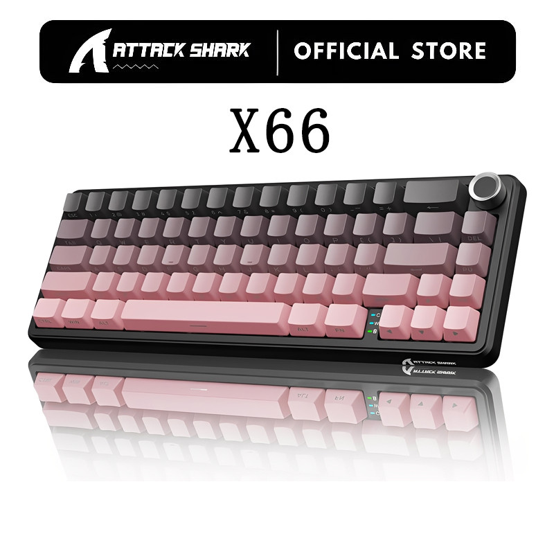 Teclado Mecânico Sem Fio Para Jogos ATTACK SHARK 
