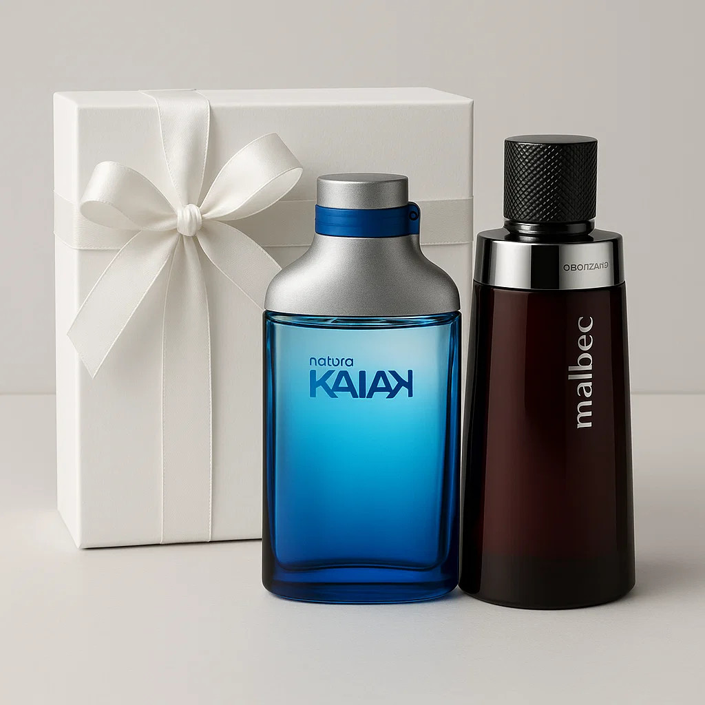 Kit Perfumes Masculinos Kayak + Mlbecc | Presente 