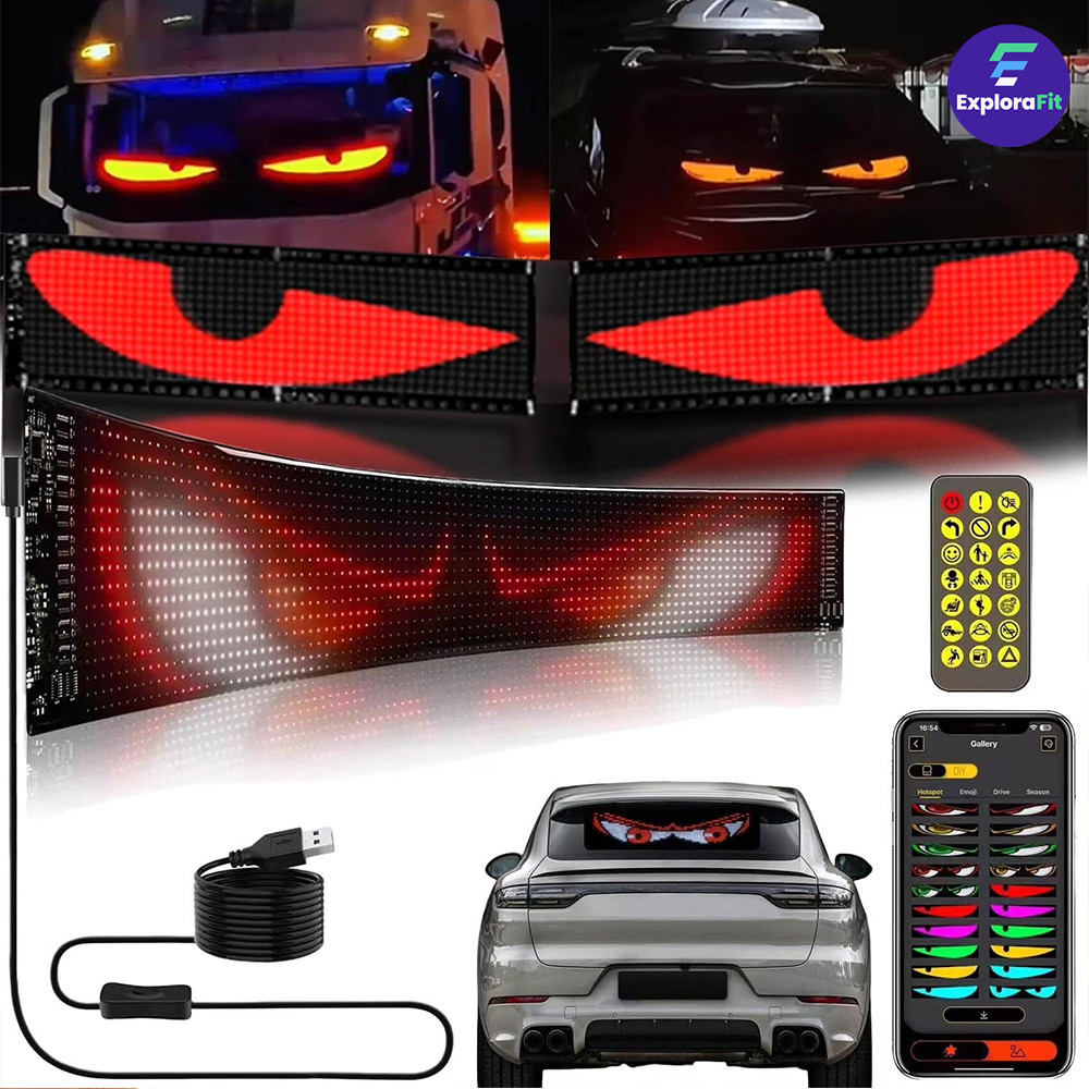 Painel De Led Para Caminhão Display Olhos Program