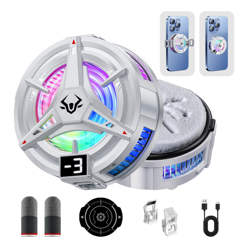 Cooler Magnético +clip Traseiro E Luva Rgb  Ating