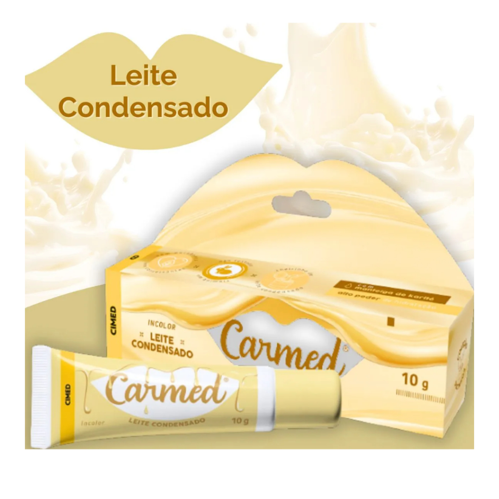 Carmed Hidratante Labial Leite Condensado 10g Hidr