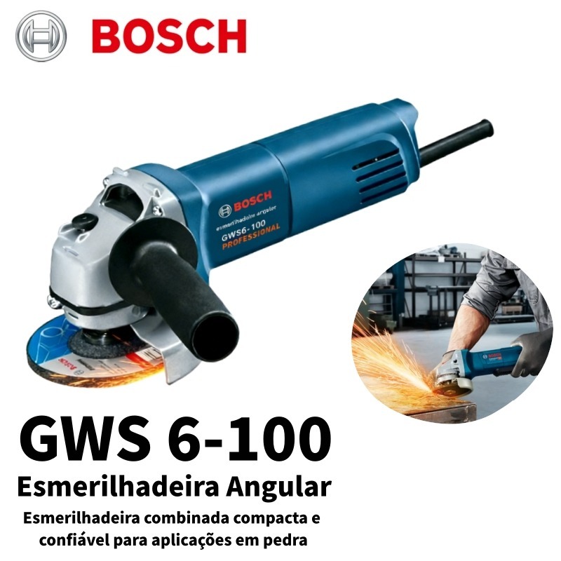 Esmerilhadeira Lixadeira Angular BOSCH Profissiona