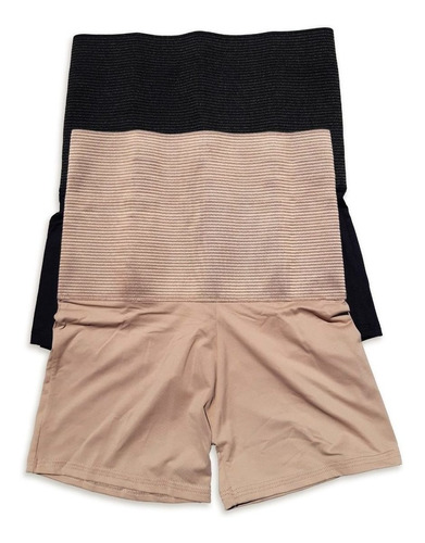 Short Cinta Aperta Barriga Reduz Medida Calcinha M