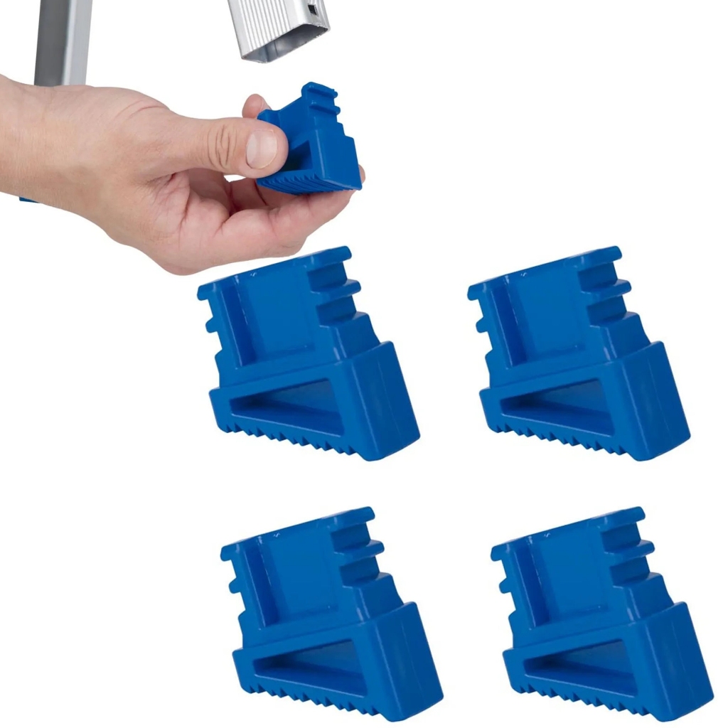 4 Pés Sapatas Ponteira Banqueta Escada Doméstica