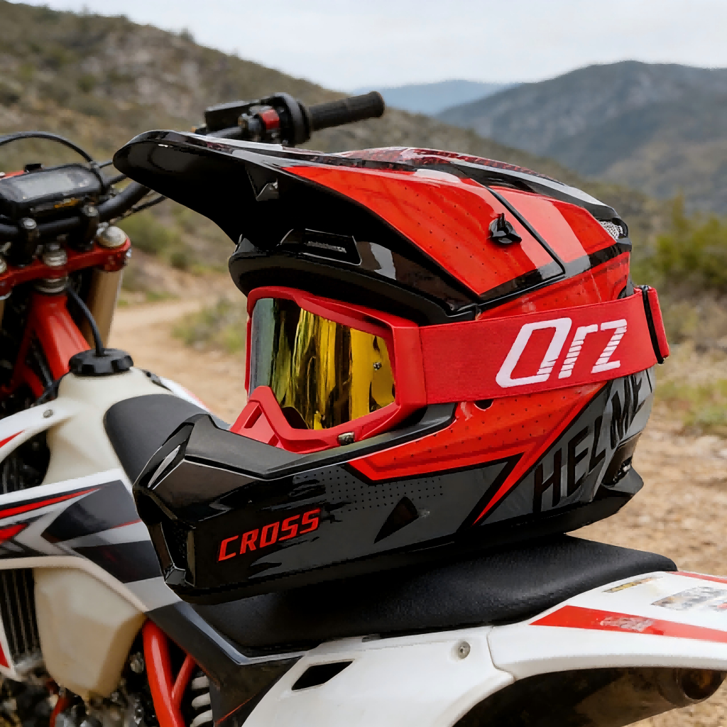 Capacete De Motocicleta De Corrida off road Bicicl
