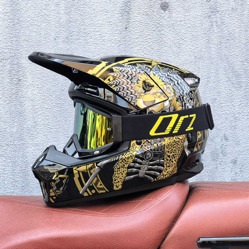 Capacete Off-Road para veículo elétrico, capacet