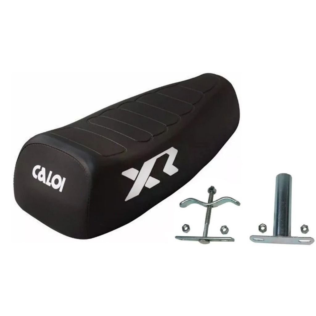 Banco XR Caloi Preto Reforçado para Bicicleta com
