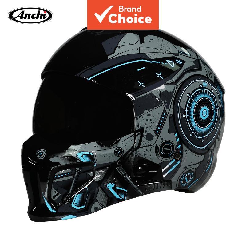 Gen 2 Ultra Light Retro Full Face Capacete De Moto