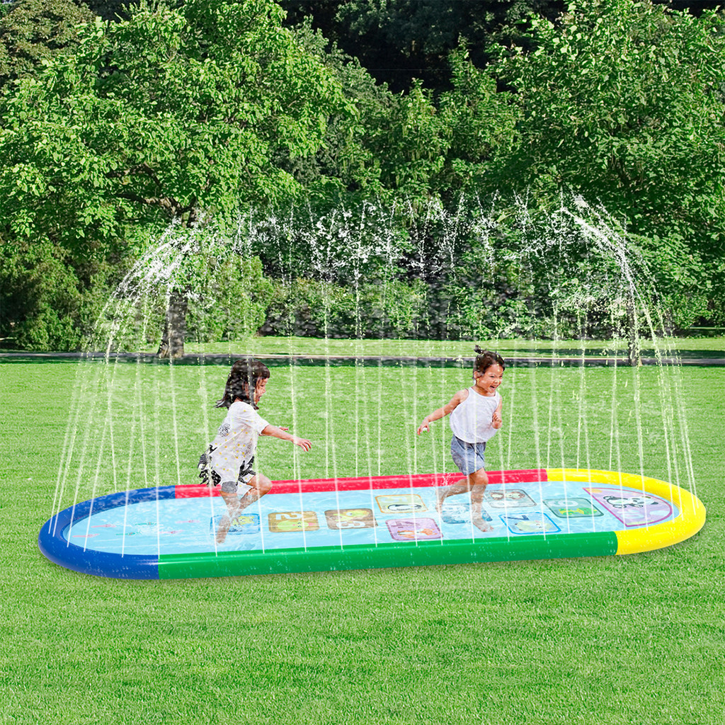 Brastoy Pad Sprinkler Piscina Inflável para Exter